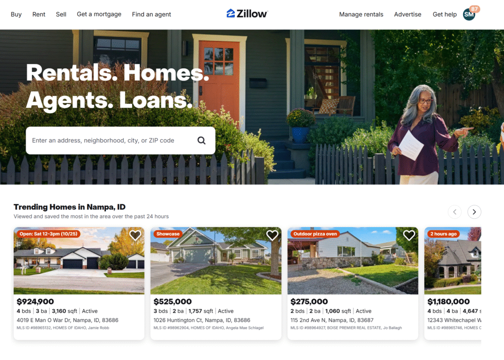 미국 부동산 시세, 이렇게 직접 확인하세요 - Zillow 로 실전 감각 익히기 화면 캡처 2025 10 25 091415