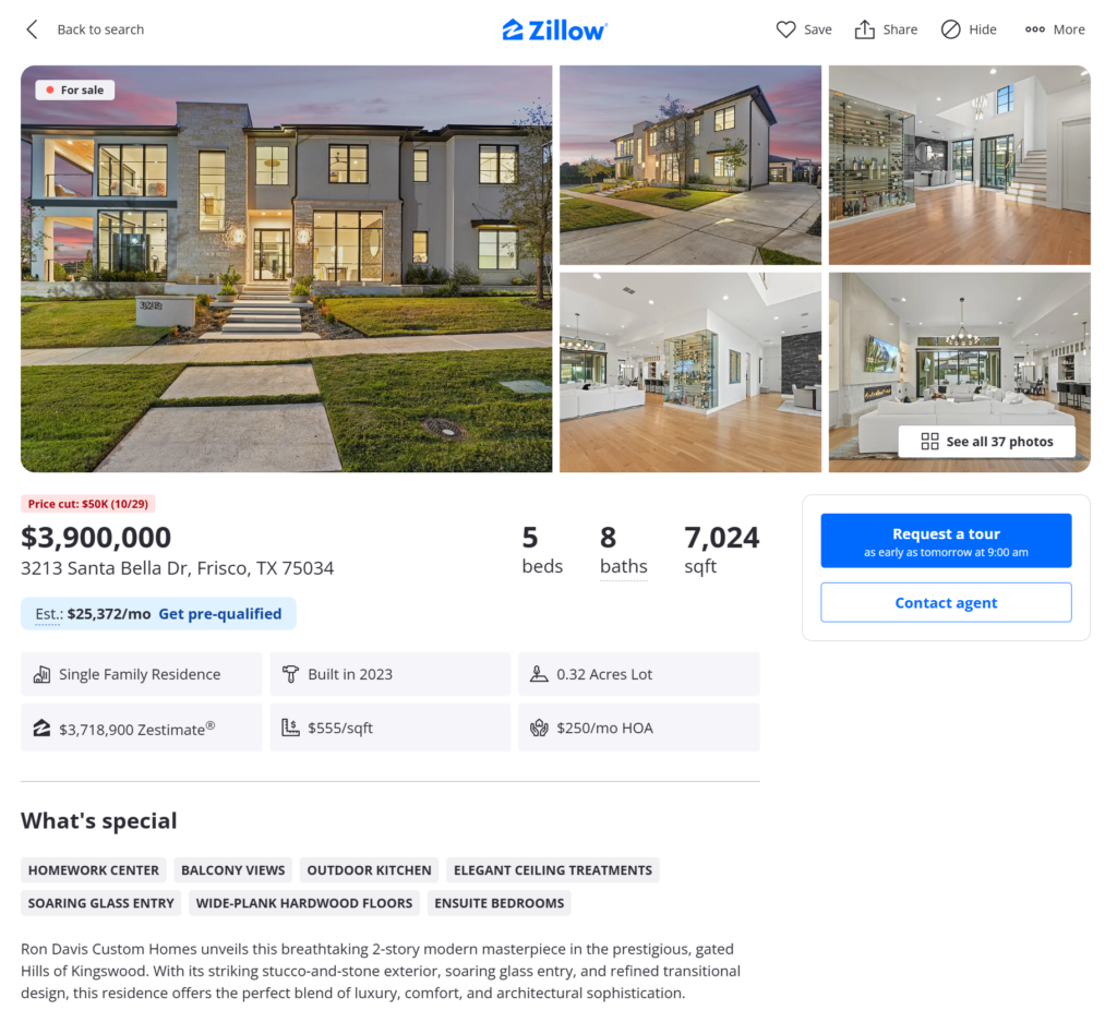 아직도 인스타 보니? 난 심심할 때 '질로우' 켜서 미국 50억짜리 집 구경한다. image